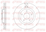 61553.10 Brzdový kotouč REMSA