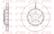 61593.10 REMSA brzdový kotúč 61593.10 REMSA