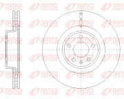 61670.10 Brzdový kotouč REMSA