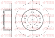6168.00 REMSA brzdový kotúč 6168.00 REMSA