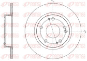 61756.00 Brzdový kotouč REMSA