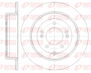 61779.00 Brzdový kotouč REMSA