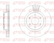 61963.10 Brzdový kotouč REMSA