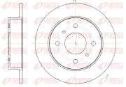 6200.00 Brzdový kotouč REMSA