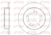6331.00 Brzdový kotouč REMSA