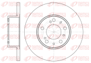 6334.00 REMSA brzdový kotúč 6334.00 REMSA