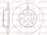 6366.10 REMSA brzdový kotúč 6366.10 REMSA