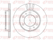 6408.10 Brzdový kotouč REMSA