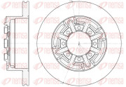6420.00 Brzdový kotouč REMSA