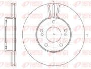 6474.10 REMSA brzdový kotúč 6474.10 REMSA