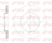 6614.10 Brzdový kotouč REMSA