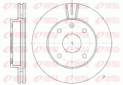 6656.10 REMSA brzdový kotúč 6656.10 REMSA