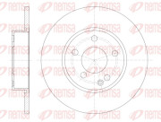 6674.00 Brzdový kotouč REMSA