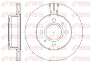 6927.10 Brzdový kotouč REMSA
