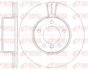 6974.10 Brzdový kotouč REMSA