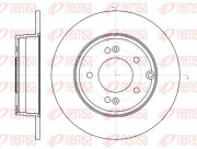 6989.00 Brzdový kotouč REMSA
