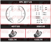 SPK 3017.05 Souprava brzd, bubnova brzda Super Precision Kit REMSA