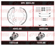 SPK 3043.00 Souprava brzd, bubnova brzda Super Precision Kit REMSA