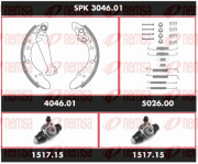 SPK 3046.01 Souprava brzd, bubnova brzda Super Precision Kit REMSA