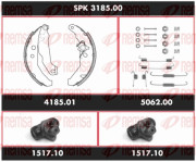 SPK 3185.00 Souprava brzd, bubnova brzda Super Precision Kit REMSA