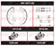SPK 3415.00 Souprava brzd, bubnová brzda Super Precision Kit REMSA