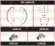 SPK 3506.00 Souprava brzd, bubnova brzda Super Precision Kit REMSA