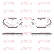 X2028.00 Sada brzdových destiček, kotoučová brzda REMSA