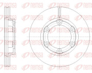 62524.10 Brzdový kotouč REMSA