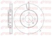 61484.10 Brzdový kotouč REMSA