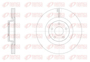 62558.10 Brzdový kotouč REMSA