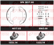 SPK 3017.00 REMSA sada bŕzd, bubnová brzda SPK 3017.00 REMSA