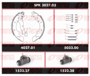 SPK 3027.03 Souprava brzd, bubnova brzda Super Precision Kit REMSA