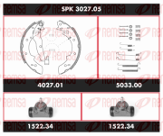 SPK 3027.05 REMSA sada bŕzd, bubnová brzda SPK 3027.05 REMSA