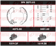 SPK 3075.03 Souprava brzd, bubnova brzda Super Precision Kit REMSA