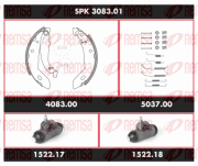 SPK 3083.01 Souprava brzd, bubnova brzda Super Precision Kit REMSA