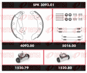 SPK 3092.01 Souprava brzd, bubnova brzda Super Precision Kit REMSA