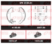 SPK 3130.01 Souprava brzd, bubnova brzda Super Precision Kit REMSA