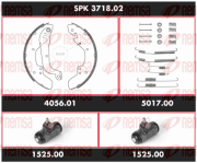 SPK 3718.02 Souprava brzd, bubnova brzda Super Precision Kit REMSA