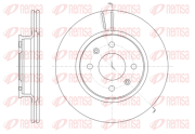 61424.10 Brzdový kotouč REMSA