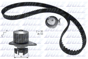 KD134 Vodní pumpa + sada ozubeného řemene DOLZ