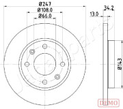 DI-0630C Brzdový kotouč JAPANPARTS