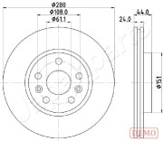 DI-0716C Brzdový kotouč JAPANPARTS