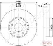 DI-0923C Brzdový kotouč JAPANPARTS