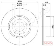 DI-0957C Brzdový kotouč JAPANPARTS