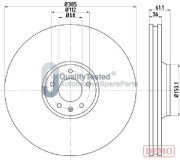 DI0928JM Brzdový kotouč GOLD JAPANPARTS