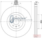 DI0929JM Brzdový kotouč GOLD JAPANPARTS