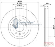 DI0959JM Brzdový kotouč GOLD JAPANPARTS