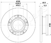 DP-0312 Brzdový kotouč JAPANPARTS