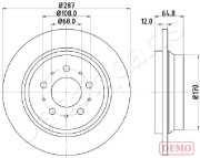 DP-0321C Brzdový kotouč JAPANPARTS