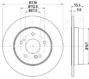 DP-0505 Brzdový kotouč JAPANPARTS